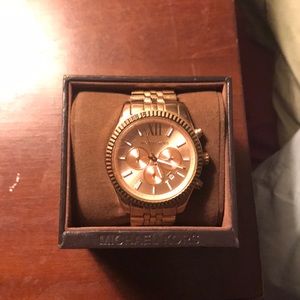 Michael Kors Lexington Rose Gold Watch